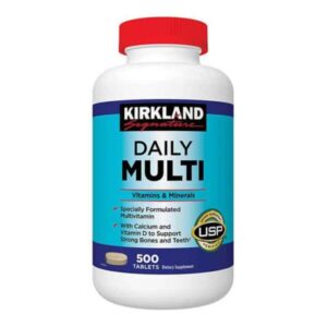 Daily Multi Kirkland 500 viên - Bổ sung Vitamin tăng sức đề kháng