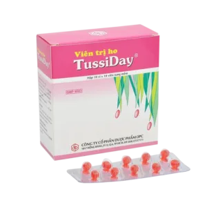 Viên trị ho Tussiday Opc 100 viên - Điều trị các chứng ho, đau họng, sổ mũi