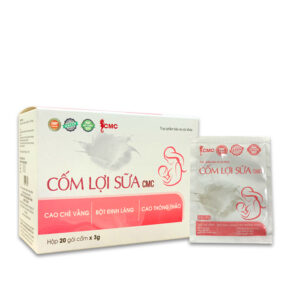 Cốm lợi sữa CMC 20 gói - Hỗ trợ lợi sữa, tăng tiết sữa, giảm tắc tuyến sữa