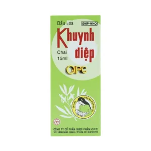 Dầu Khuynh Diệp OPC 15ml - Phòng và trị cảm cúm, sổ mũi, nghẹt mũi