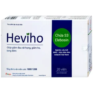 Heviho Thái Minh  - Giảm đau rát họng, giảm ho, long đờm (20 viên)