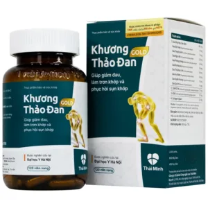 Khương Thảo Đan Gold Thái Minh - Giảm đau, làm trơn khớp và phục hồi sụn khớp (120 viên)