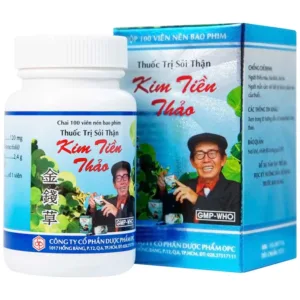 Kim Tiền Thảo OPC Bao Phim 100 viên - Điều trị sỏi thận, đường tiết niệu