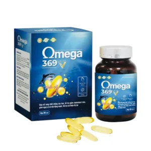 Omega 3.6.9 Vicha 60 viên - Viên uống bổ mắt, giảm nguy cơ xơ vữa động mạch