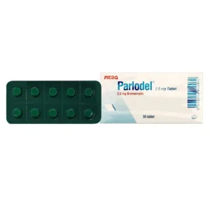 Parlodel 2.5mg Meda - Điều trị tăng prolactin máu, Parkinson (30 viên)