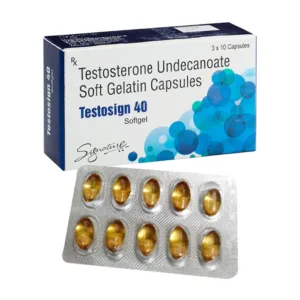Testosign 40 Signature – Điều trị thiểu năng tuyến sinh dục (30 viên)