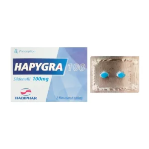 Happygra 100mg - Điều trị rối loạn cương dương (2 viên)