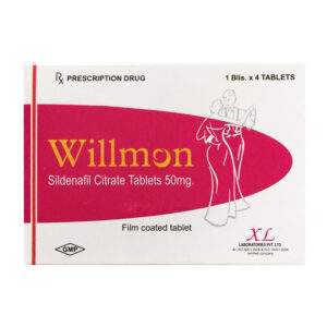 Willmon 50mg – Điều trị rối loạn cương dương (4 viên)