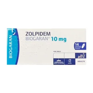 Zolpidem 10mg Biogaran - Điều trị chứng mất ngủ, lo âu (14 viên)