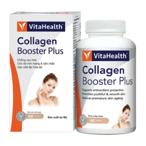 Viên uống sáng đẹp da Collagen Booster Plus VitaHealth 60 viên