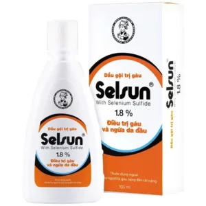 Dầu gội trị gàu Selsun 1,8% Rohto - Điều trị gàu và ngứa da đầu (100ml)