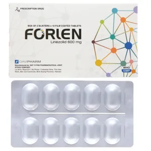Forlen Davipharm  – Điều trị nhiễm trùng (20 viên)