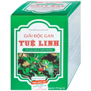 Giải Độc Gan Tuệ Linh - Hỗ trợ giải độc gan, bảo vệ gan (60 viên)