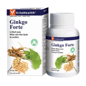 Ginkgo Forte VitaHealth 30 viên - Viên uống bổ não