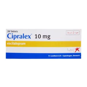 Cipralex 10mg - Điều trị rối loạn lo âu, trầm cảm (28 viên)