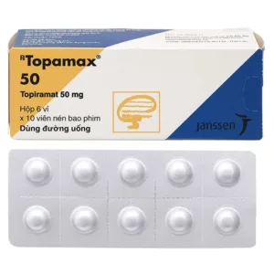 Topamax 50mg Janssen - Điều trị động kinh (60 viên)