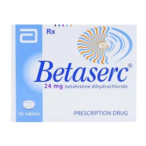 Betaserc 24mg Abbott 50 viên - Điều trị triệu chứng chóng mặt