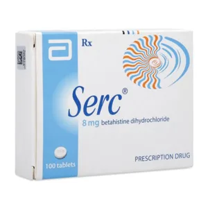 Serc 8mg Abbott  - Điều trị triệu chứng chóng mặt (100 viên)
