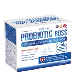 Viên men Probiotic Boss 100 viên - Bổ sung lợi khuẩn đường ruột