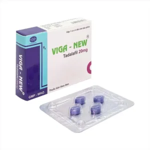 Viga–New 20mg - Điều trị rối loạn cương dương (4 Viên)