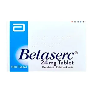 Betaserc 24mg - Điều trị triệu chứng chóng mặt (100 viên)