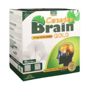 Canadas Brain Gold 100 viên – Hỗ trợ tăng tuần hoàn não