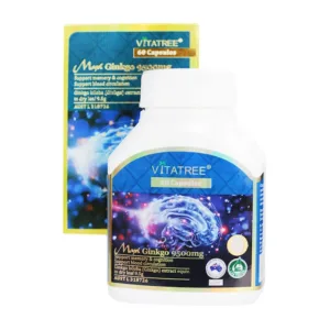 Maxi Ginkgo 9500mg Vitatree 60 viên – Hỗ trợ tuần hoàn máu não