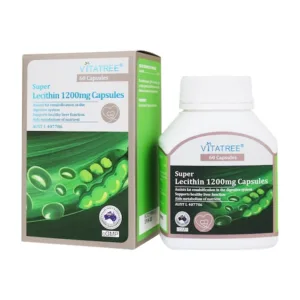 Super Lecithin 1200mg Capsules Vitatree  60 viên – Viên uống bổ gan