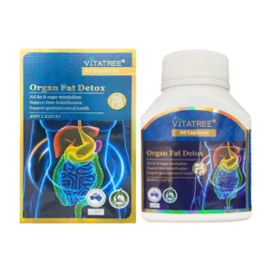 Vitatree Organ Fat Detox – Hỗ trợ giải độc gan (60 viên)