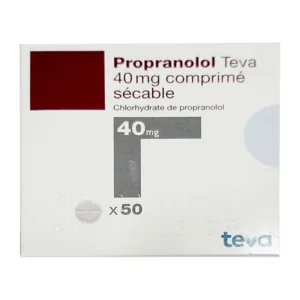 Propranolol 40mg Teva - Điều trị Chứng đau thắt ngực (50 viên)
