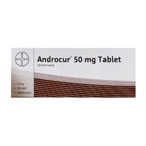 Androcur 50mg Bayer  – Điều trị kháng androgen (50 viên)