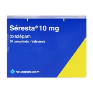 Seresta 10mg – Điều trị các chứng lo âu, mất ngủ (30 viên)