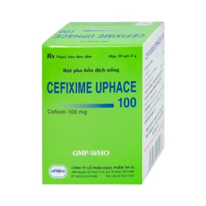 Cefixime Uphace 100mg - Điều trị nhiễm khuẩn (10 gói)