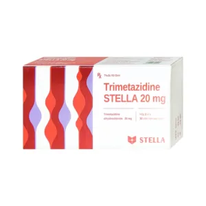 Trimetazidine Stella 20mg - Điều trị đau thắt ngực ổn định (60 viên)