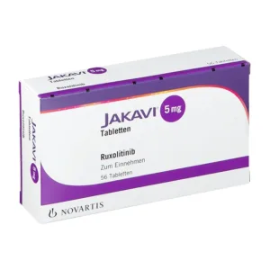 Jakavi 5mg Novartis - Điều trị bệnh nhân bị xơ tủy xương (56 viên)