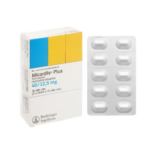 Micardis Plus 40/12.5mg - Điều trị tăng huyết áp vô căn (30 viên)