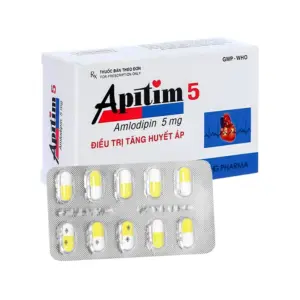 Apitim 5 DHG - Điều trị tăng huyết áp (30 viên)