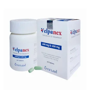 Velpanex 400mg/100mg Everest  – Điều trị viêm gan C (28 viên)