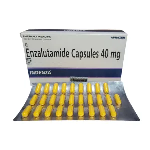 Indenza 40mg Aprazer - Điều trị ung thư tuyến tiền liệt  (4 vỉ x 28 viên)